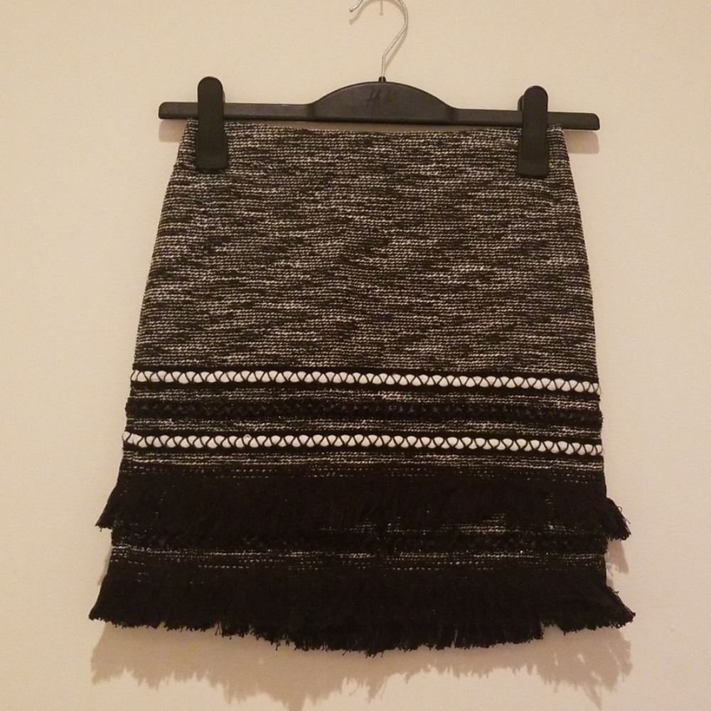 Black & White H&M Skirt